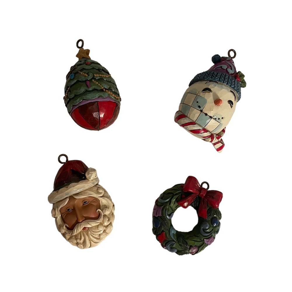 Jim Shore Heartwood Creek Jingle All The Way Christmas Sleigh w/ Ornaments NWT - Picture 8 of 9